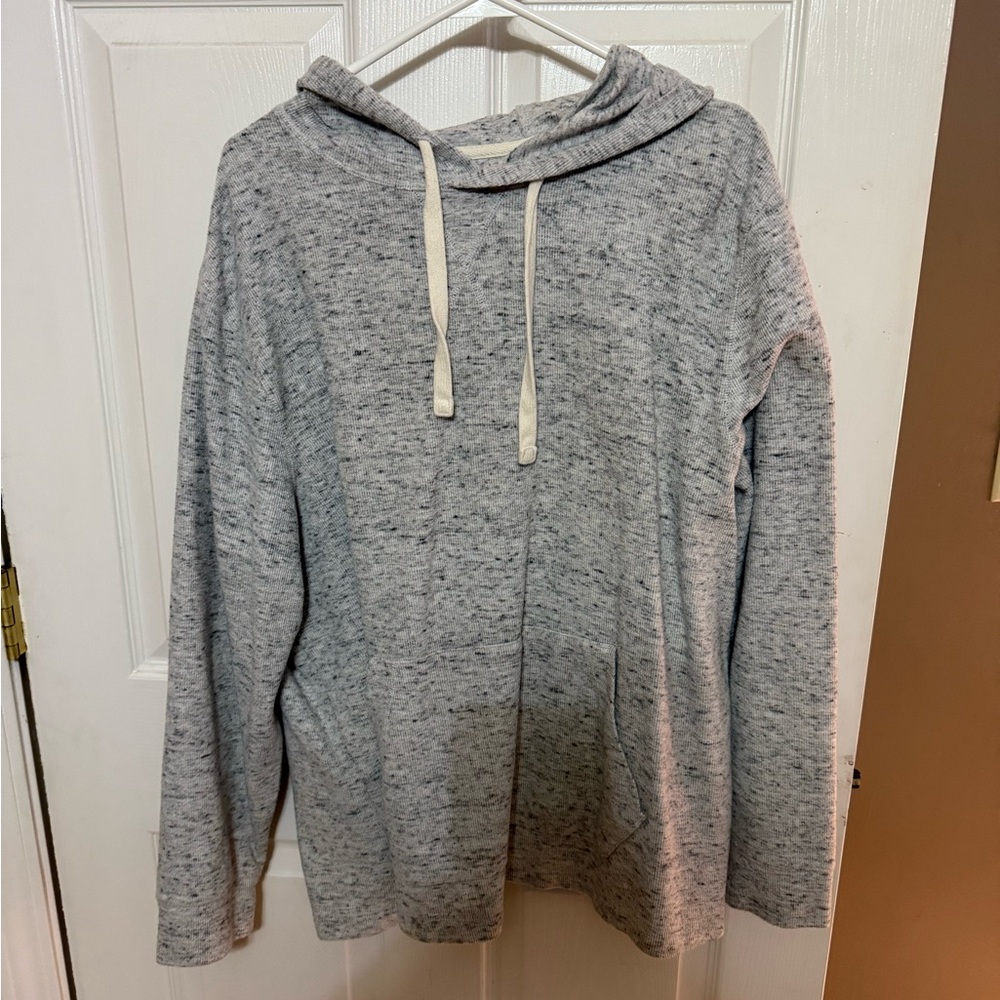 Gray Hooded Sweatshirt